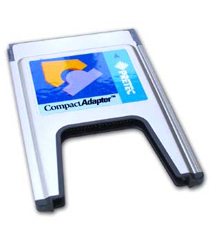 Flash-ATA card and PCMCIA adapter